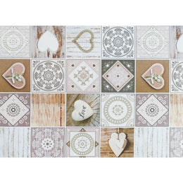 Alfombra Poliéster Antideslizante Serie 'Digit New' 