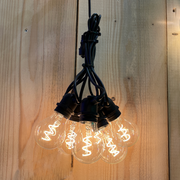 Luz de Fiesta 36V 10 A60 E27 Filamento Espiral LED 4+5m Luces Navideñas