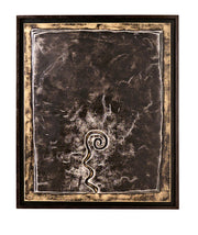 Óleo sobre lienzo multicolor y bastidor de madera 100x120 cm