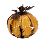 Portavelas metal calabaza 1p ø16,5h18,5