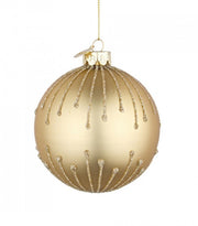 Lámpara de techo esférica en ámbar dorado de 12x, diámetro 80