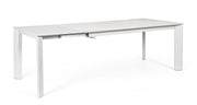 Mesa extensible Briva blanco gris
