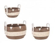 3x Set3 Cesta 2M Bomba Thelma Marrone