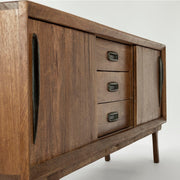 Mueble TV vintage Sherman 2 puertas 3 cajones