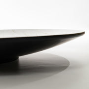 Plato decorativo blanco 65x65x1 cm