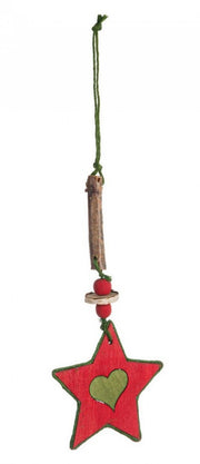 Pendaglio Bormio Stella Cuore L 12x