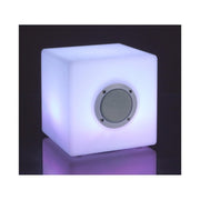 Lámpara LED Speaker Cube en Polietileno 20x20cm