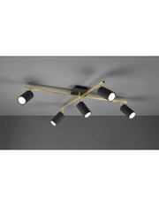 Marley Spotlight 5 bayas de oro 5 manchas cilíndricas negras trío trío