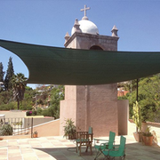 Toldo vela triangular 3 x 3 x 3 metros Verdelook color verde