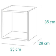 Vittoria estanterías 3 cubos modulares
