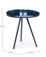 Tavolino Anchita Azul 46.5X46