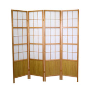 Paravento de papel de arroz 4a natural 44x2,1xh178,5 cm