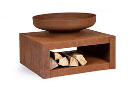 Brasero C-P.Legna Efesto Óxido 70X38H