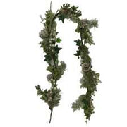 Guirnalda plastico blanca cm150