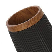 Portacepillos negro serie londres - Idroclic