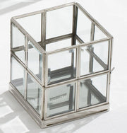 Portavelas plata cm10x10h12 16 copas