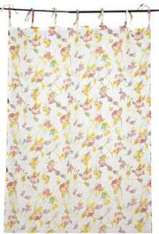 Cortina con estampado de flores rosas cu-2038 cm. 140x260