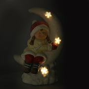 Led blanco luna plastico niña cm36,5x21h52