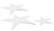 Set de 2 Estrellas Gemelas Blancas