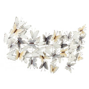 MARIPOSA Accesorio decorativo de pared estilo vintage con mariposas 55h cm