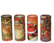 Tablero de madera de álamo de 4 ejes H 10 Ø 5 cm