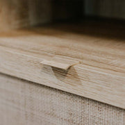 Aparador Bali 51A 3 puertas efecto mimbre