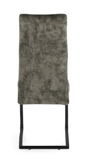 4x Silla Terciopelo Verde Thelma