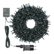 Cinta Cadena ø6cm NTLG 1000 MiniLED Verde cable 4+30.5m Luces Navideñas