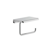 Portarrollos con tapa cromada