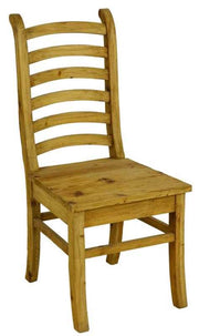 Silla Erin con estructura de madera de pino op-0421cm. 46 x 56 h 99 h asiento cm. 46