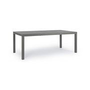 Mesa de exterior HILDE en aluminio antracita extensible 200-300x100x h75 cm