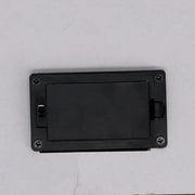 Farol led metal estrella negra cm27,5x27,5h42-48