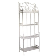 Estante de metal blanco Aprilia 4 estantes