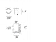Línea de ruta de acero Gu10 transitable