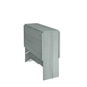 Mesa plegable que ahorra espacio Artemio, color hormigón