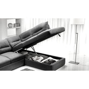 Rinconera Stefy península izquierda almacenaje 268x212