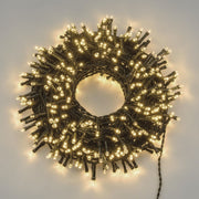 Cadena lineal 450 LED blanco cálido 18,5m