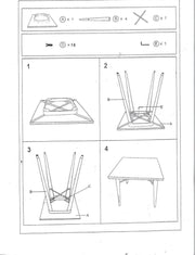 Mesa de bar de hierro Bristol con tapa de madera galvanizada