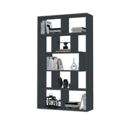Librería Face gris cemento 90x30x170H cm.