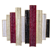 Estructura de metal rojo cm89,5x79,4h5,1