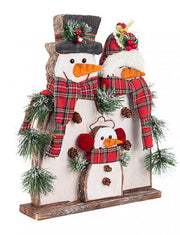 Familia de 2 Pupazzi Tradición Soporte 33x34H