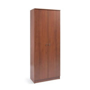 Zapatero multiusos Madera de Nogal Antiguo melamina 2 puertas h182x71x38