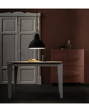 Lámpara de suspensión Kande en metal negro STS