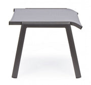 Reposapiés para muebles de jardín de aluminio antracita Cruise 53 x 51 x 44 cm