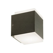 Aplique 6W + 6W Led 4000K linea tango grafito