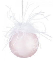 Lámpara de techo rosa pluma 12x Sfera Vt D80