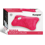 Bolsa de agua caliente eléctrica rosa L25 x D 18 cm