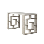 Escritorio Labirent 140 blanco con pies vintage blancos