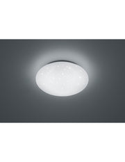 Plafón Led IP44 Regulable Putz Blanco Brillo Ø37 cm Trio Lighting