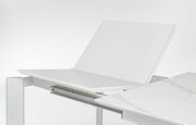 Mesa extensible Briva blanco gris